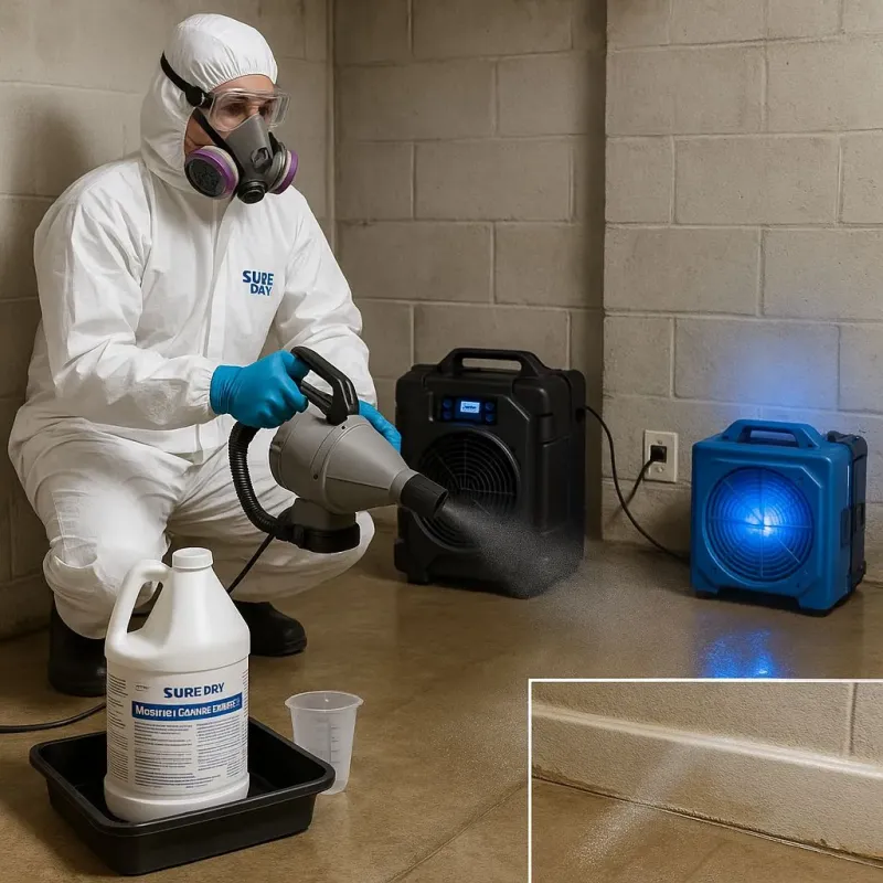 Sanitization and Odor Removal process in Hazel Crest, IL