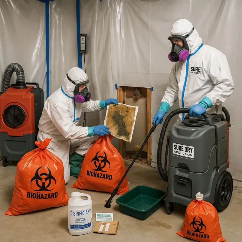 Contaminated Water Handling Protocols process in Hazel Crest, IL
