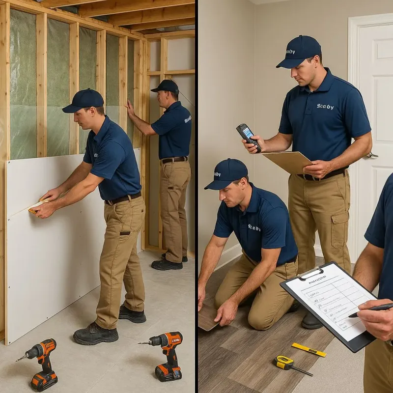 Repairs and Reconstruction process in Hazel Crest, IL