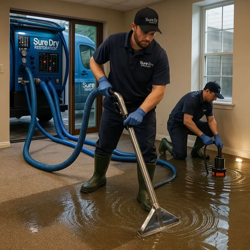Water Extraction and Removal process in Hazel Crest, IL